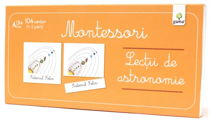 Lecții Montessori de astronomie